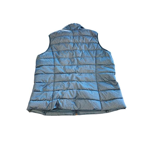 Eddie Bauer Blue Puffer Vest - Picture 5 of 5